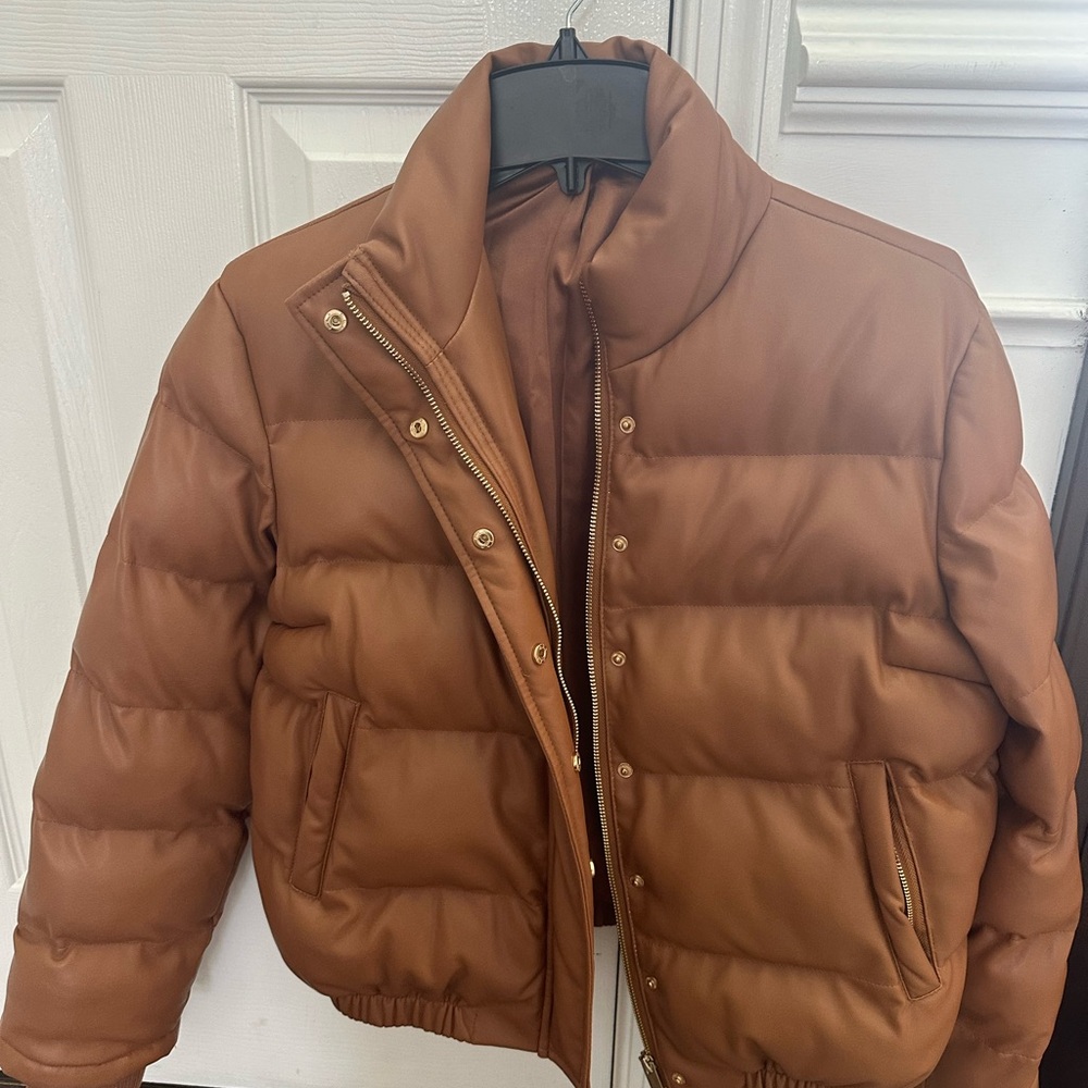 Generation Love Vegan leather bomber